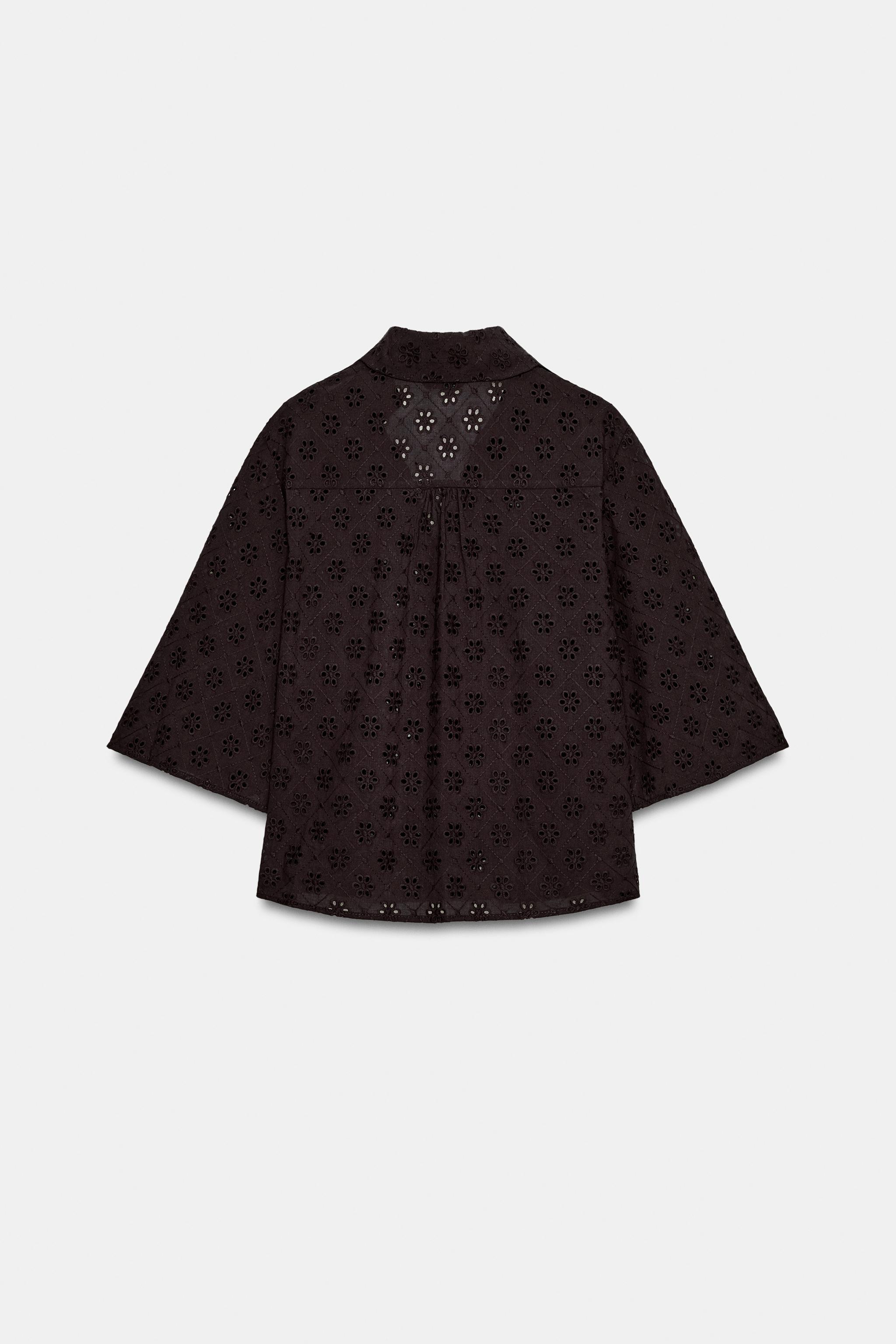 CHEMISE BRODERIES PERFORÉES